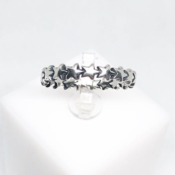 ⭐️Sterling silver stars ring⭐️ - Picture 3 of 4